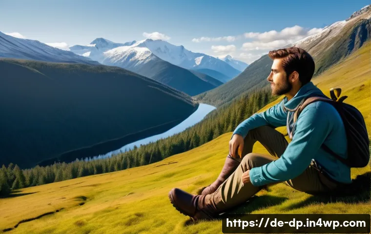 생태 지혜의 철학적 기초 - **A contemplative moment in nature, symbolizing the philosophical roots of ecological thinking.**
...